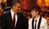 Barack Obama también derroto a Justin Bieber