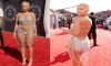 FOTOS: MUJER DE WIZ KHALIFA llegó a los MTV VMAs casi desnuda